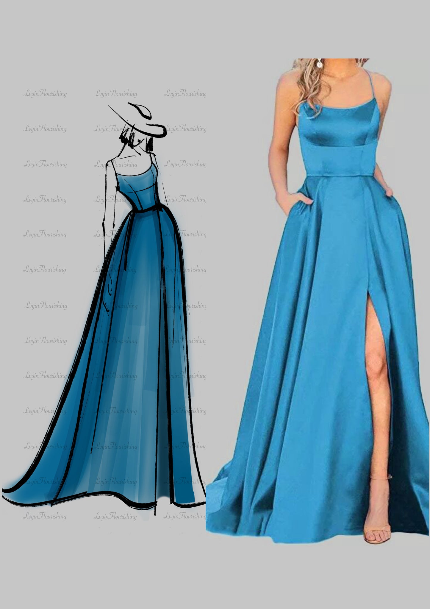 Solid color bridesmaid dress long slim off-shoulder bridesmaid evening dress