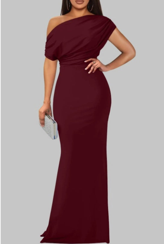 Sophisticated Off-Shoulder Mermaid Evening Dress